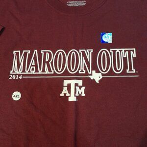 2X - 2014 Texas A&M NWT T-Shirt